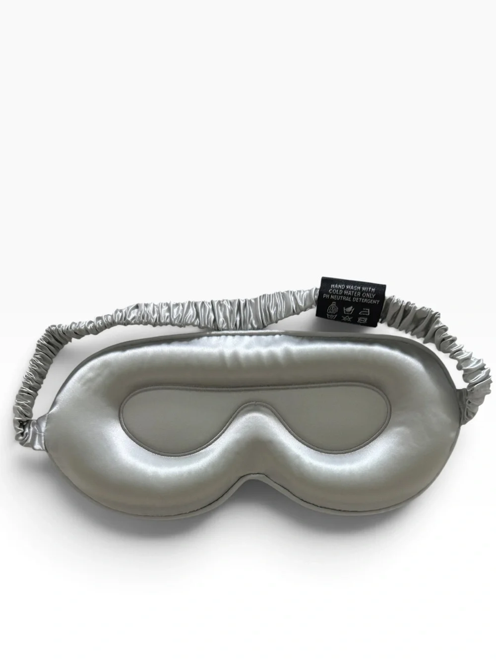 Blissy Profile Satin Sleep Mask with Storage Pouch
